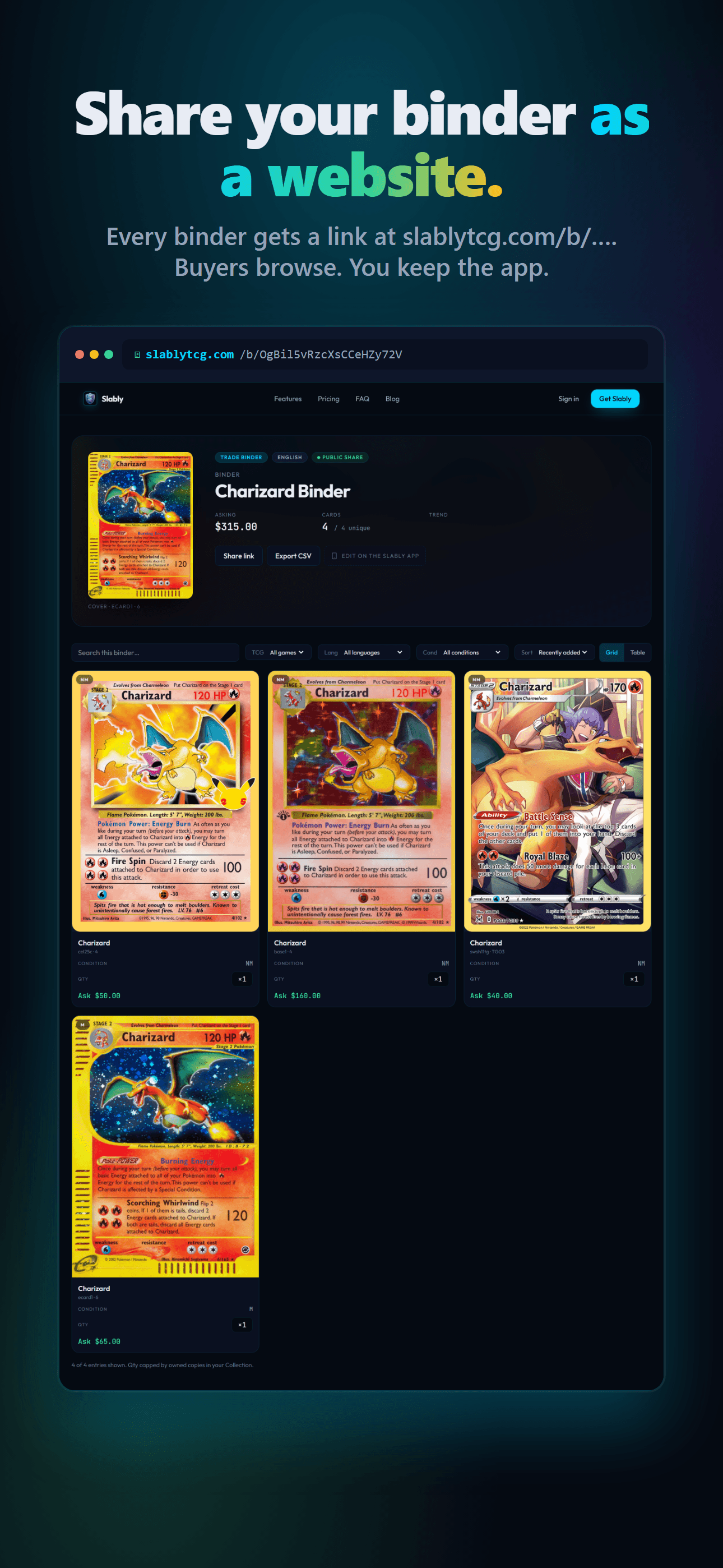 Slably binder shared on the web